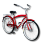 BICICLETA DE PEDAL RIN 26 CANASTA BEACH GIRL