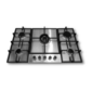 Cocina a Gas Sankey con cubierta de acero inoxidable y 5 quemadores