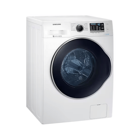 Lavasecadora 11Kg INV SAMSUNG en acción, garantizando un lavado eficiente con protección para tu ropa