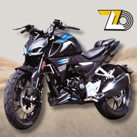 Moto Black WasP 250 - Motor monocilíndrico 4 tiempos, 250cc, suspensión telescópica, frenos disco CBS, diseño moderno y aerodinámico