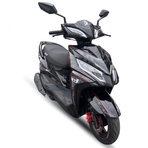 Scooter de gasolina automático SCT 3 150cc color negro con tablero digital