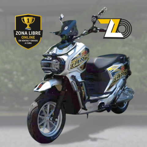 Moto eléctrica Yoazaky 707 Robótica 3000W con batería 72V 50Ah y hasta 160 km por carga